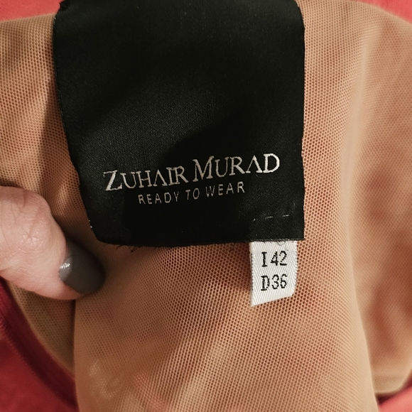 coral zuhair murad gown size 2-4 - Picture 6 of 10